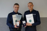 Nagrodzeni policjanci