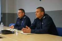 Uroczyste przywitanie nowego Komendanta Miejskiego Policji w Bytomiu